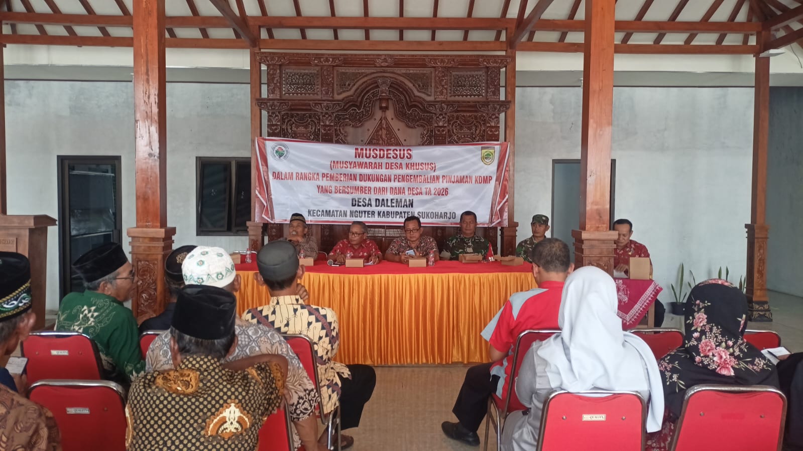 Musdesus Pengembalian Pinjaman Koperasi KDMP Bersumber DDS TA. 2026