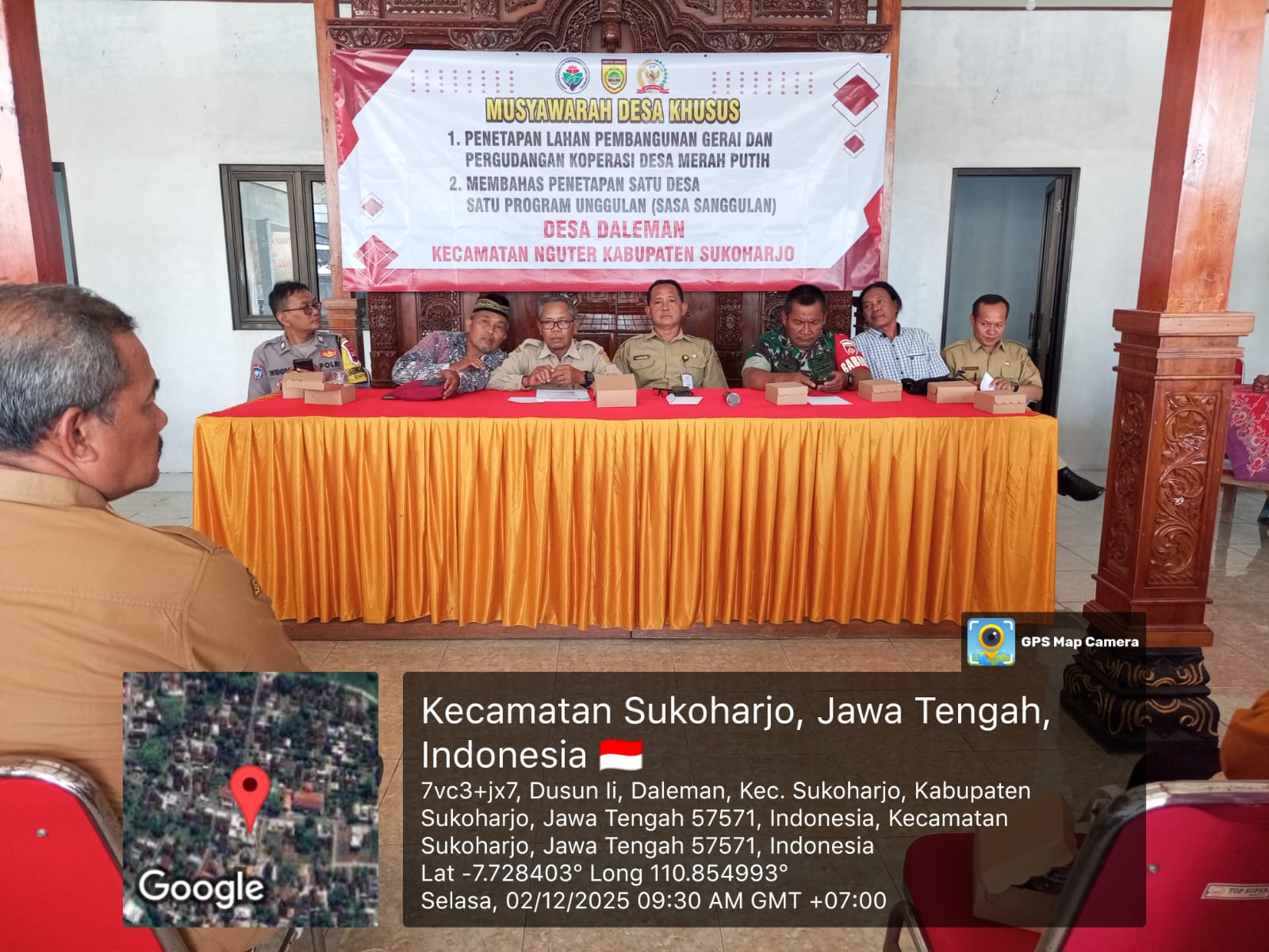Musdes Penyediaan Lahan KDMP dan Program Satu Desa Satu Program Unggulan