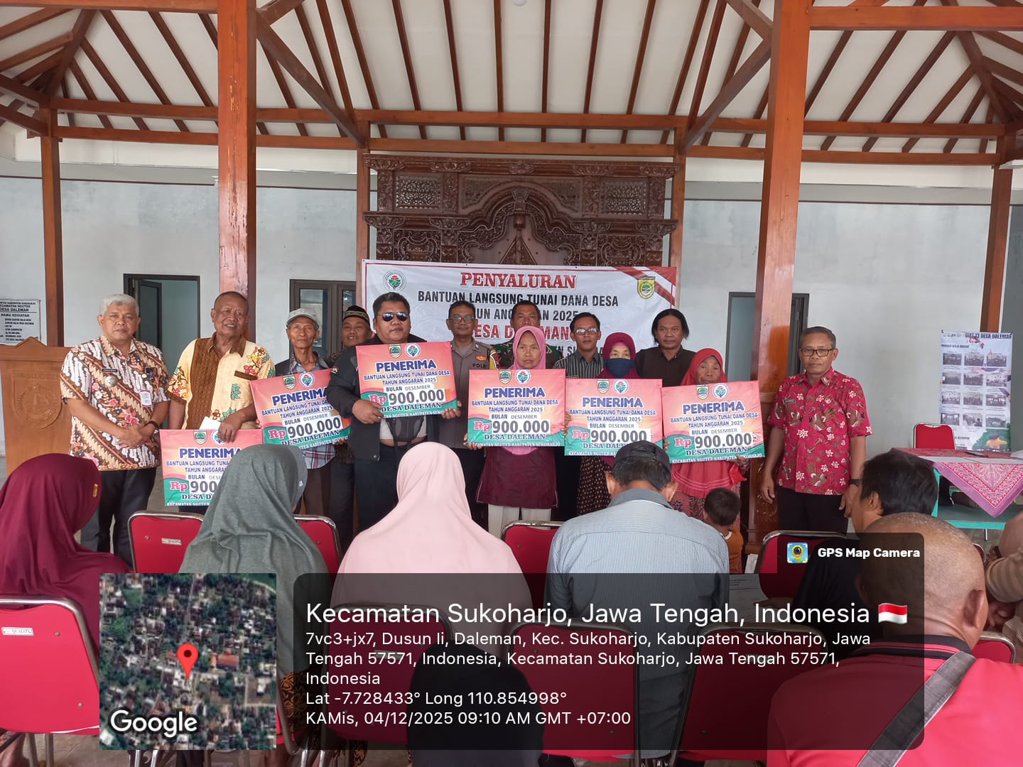 Penyaluran BLT DD Tahun Anggaran 2025 Bulan Oktober-Desember (3 Bulan)