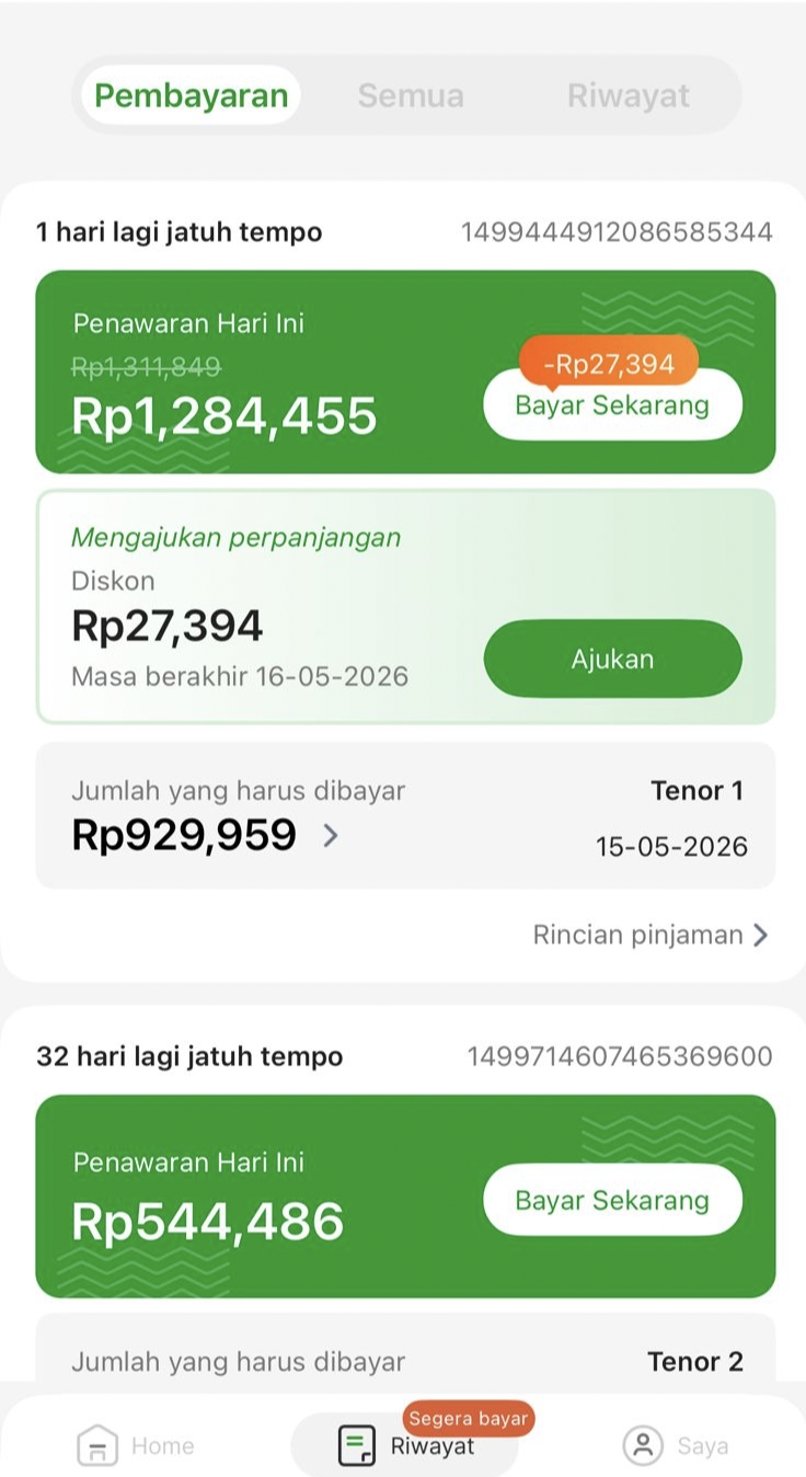 Dapat transferan dari PT Lumbung Dana Indonesia