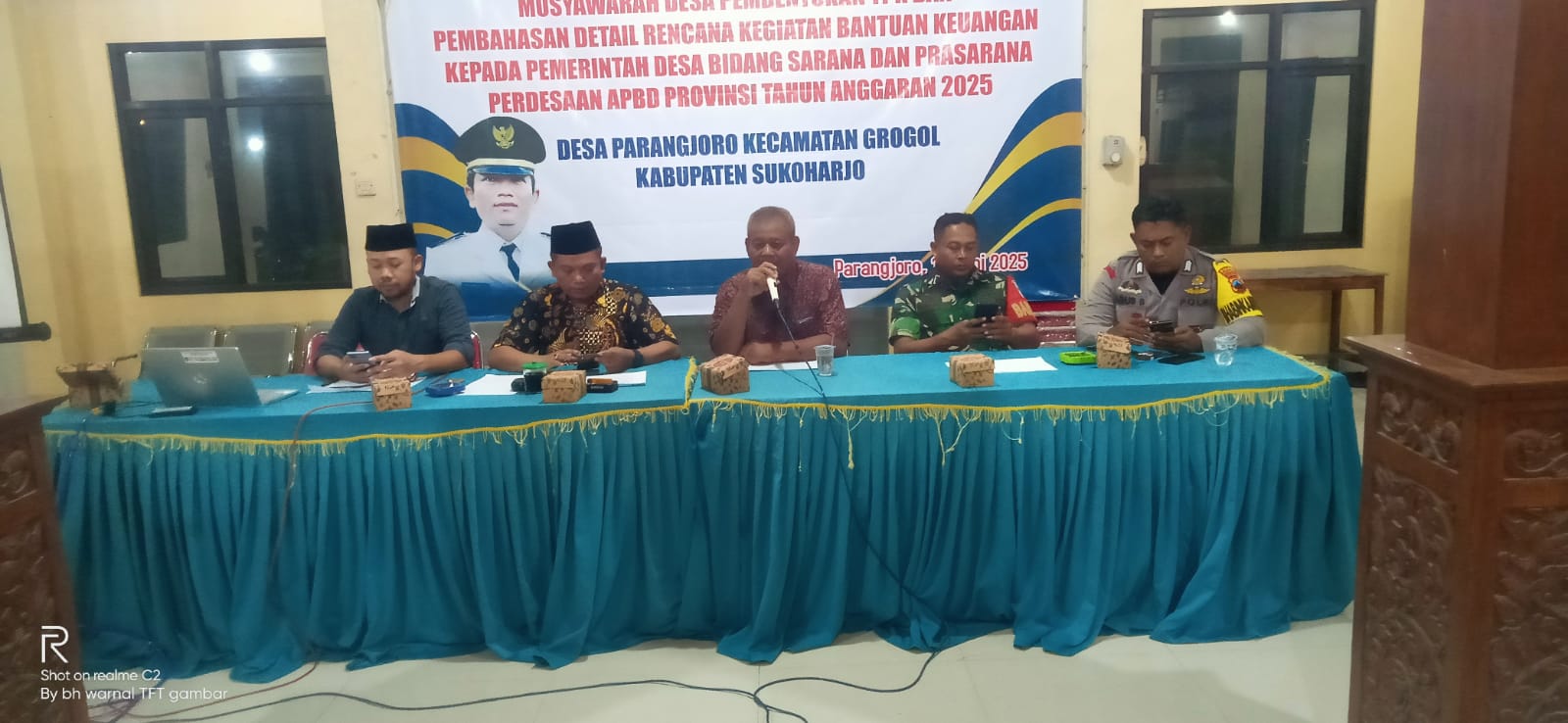 Musdes pembentukan TPK untuk bantuan Provinsi