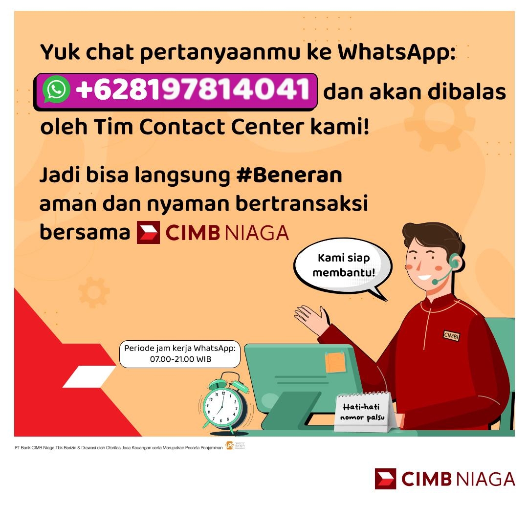CIMB Niaga Kartu Kredit Call Center